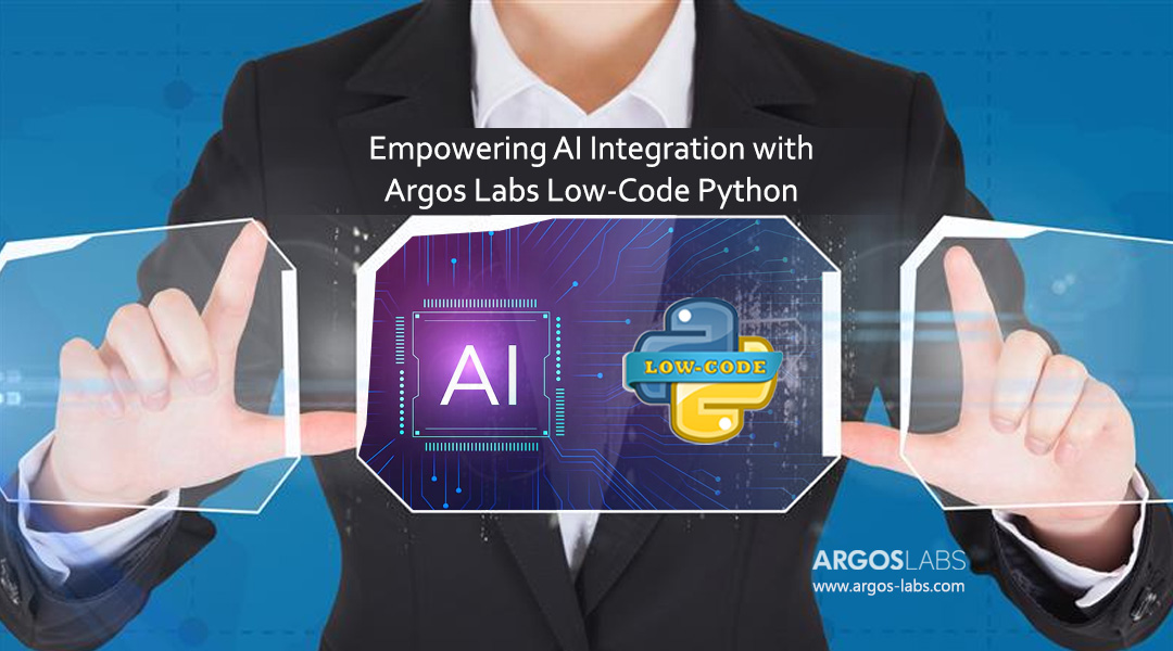Empowering AI Integration with Argos Labs Low-Code Python